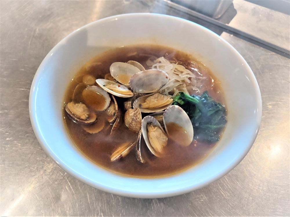 貝出汁香る 特製あさりラーメン